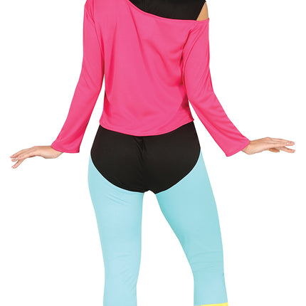 Athleten Kostüm Damen Rosa