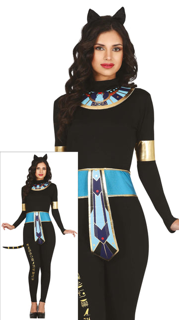 Katzenkostüm Damen Ägypten M