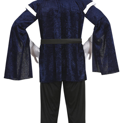 Musketier Kostüm Männer Blau