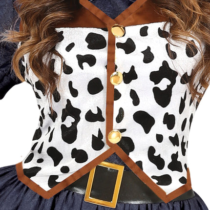 Cowgirl Kostüm Damen 2 Stück