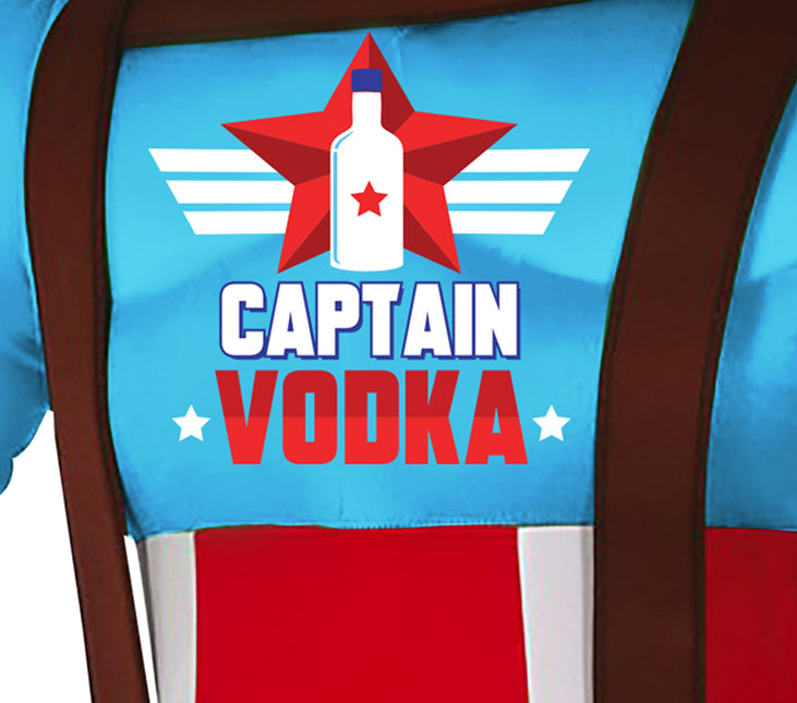 Kapitän Wodka Kostüm Männer