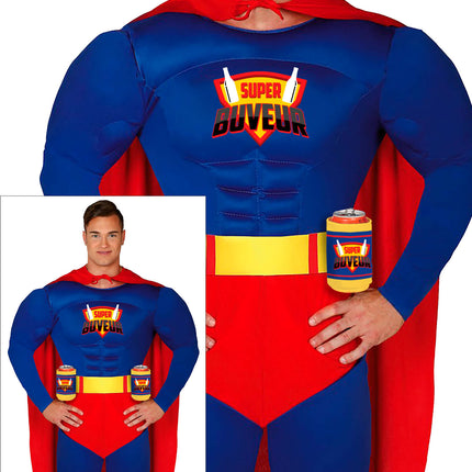 Super Buveur Kostüm Männer