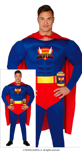 Super Buveur Kostüm Männer