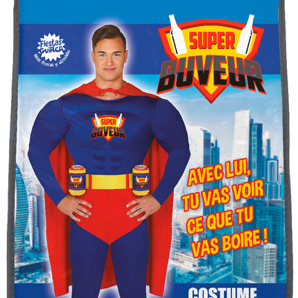 Super Buveur Kostüm Männer