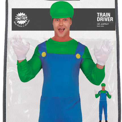 Super Mario Kostüm Luigi für Männer