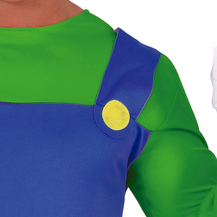Super Mario Kostüm Luigi für Männer