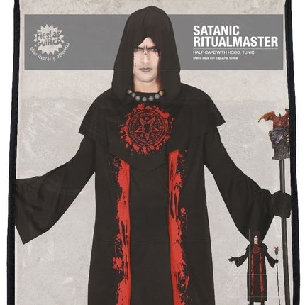 Satan Halloween Kostüm Männer Rot L