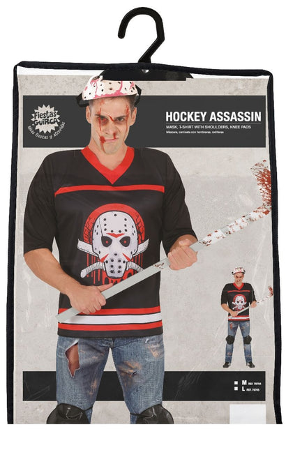 Eishockeyspieler Halloween Kostüm Männer