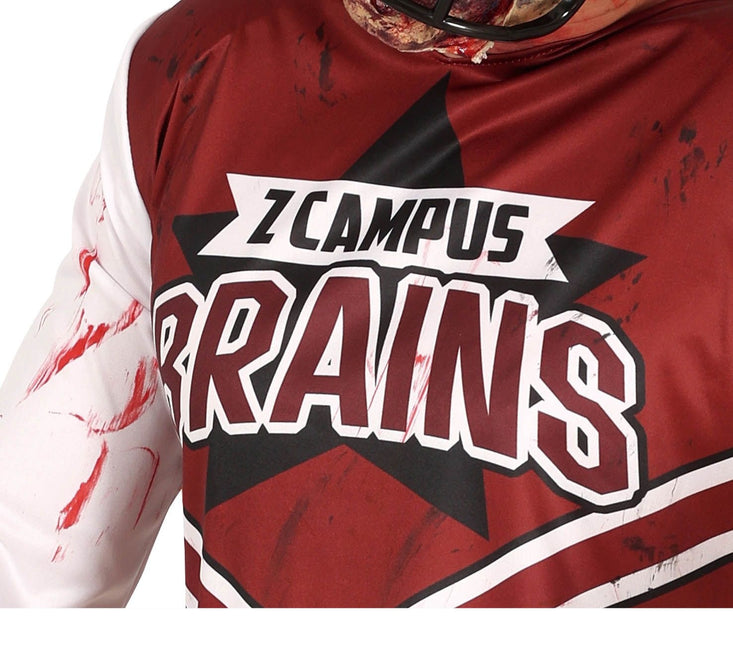 Rugby Zombie Halloween Kostüm Männer