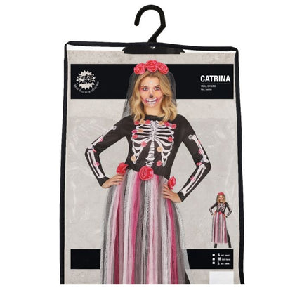 Catrina Halloween Kleid Damen