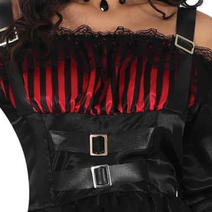 Halloween Kleid Damen Steampunk