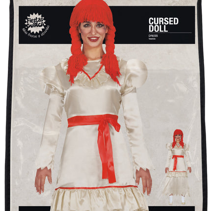 Halloween Kleid Damen Verfluchte Puppe