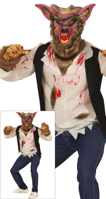 Halloween Kostüm Männer Werwolf