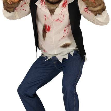 Halloween Kostüm Männer Werwolf