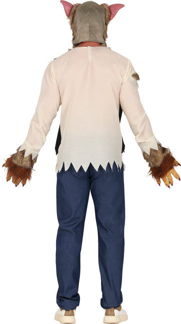 Halloween Kostüm Männer Werwolf