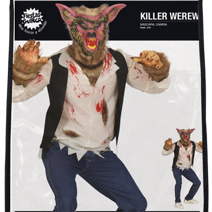 Halloween Kostüm Männer Werwolf