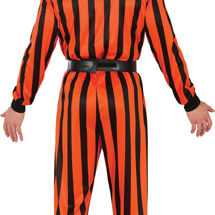 Halloween Jumpsuit Herren Harlekin Gefangener