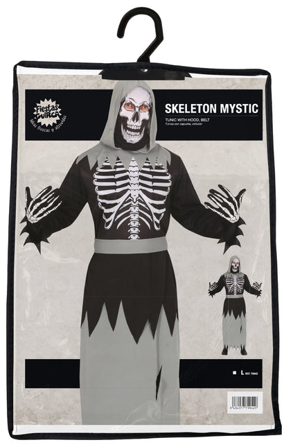 Halloween Kostüm Herren Skelett Mystic