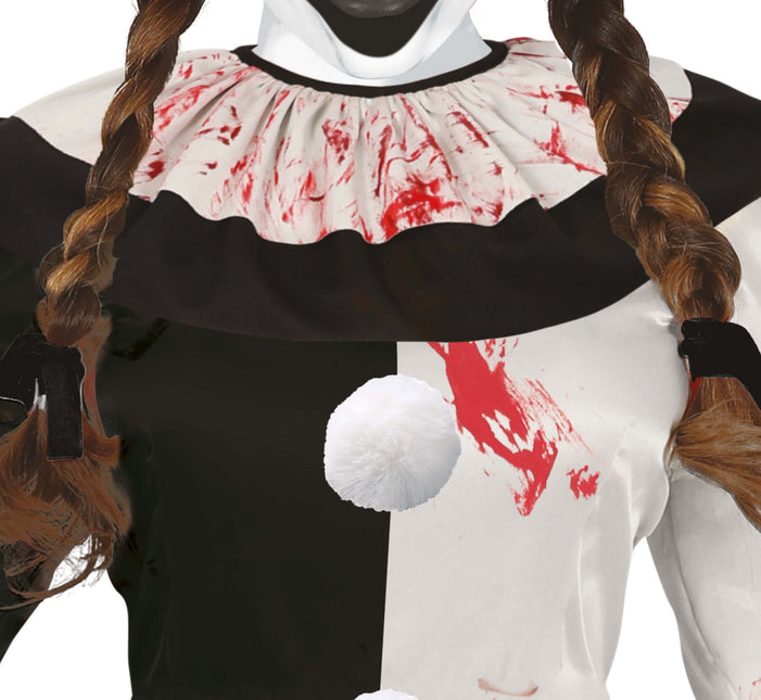 Halloween Kleid Damen Schrecklicher Clown