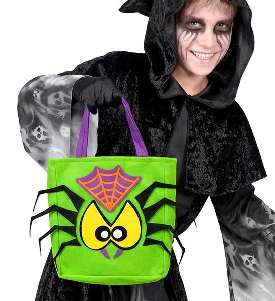 „Süßes oder Saures“-Tasche „Spinne“