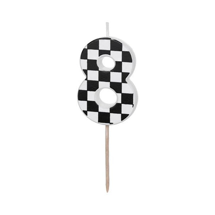 8 Jaar Kaars Race 5,5cm - Partywinkel - 5904555031005