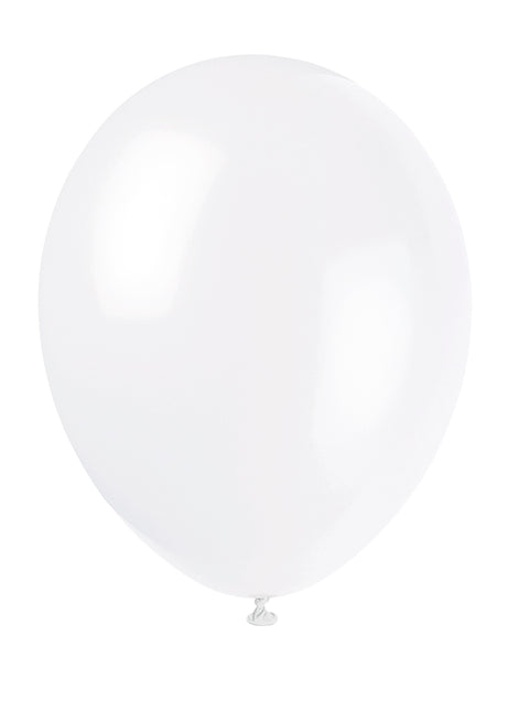 12" Premium Latex-Ballons, 10 Stück - Leinenweiß