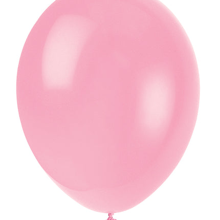 Rosa Luftballons Glanz 30cm 10Stk