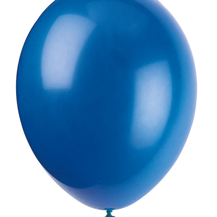 Dunkelblaue Ballons glänzend 30cm 10Stk