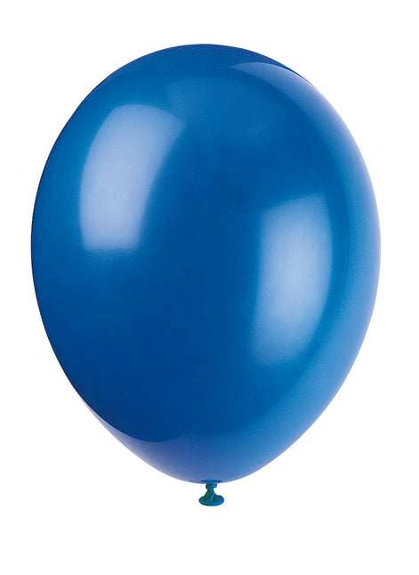 12" Premium Latex Ballons, 10ct - Abendblau