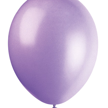 12" Premium Latex Ballons, 10ct - Flieder-Lavendel