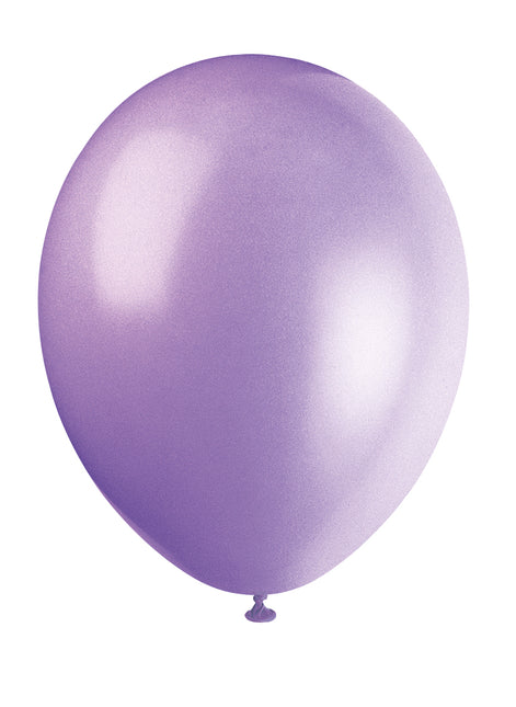 12" Premium Latex Ballons, 10ct - Flieder-Lavendel