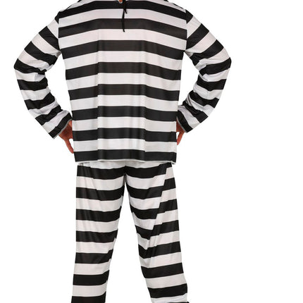Crooksuit Schwarz Weiß Männer
