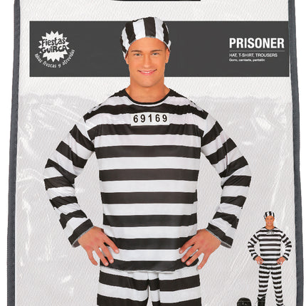 Crooksuit Schwarz Weiß Männer