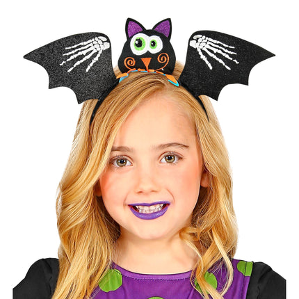 Halloween Haarband Bopper Fledermaus