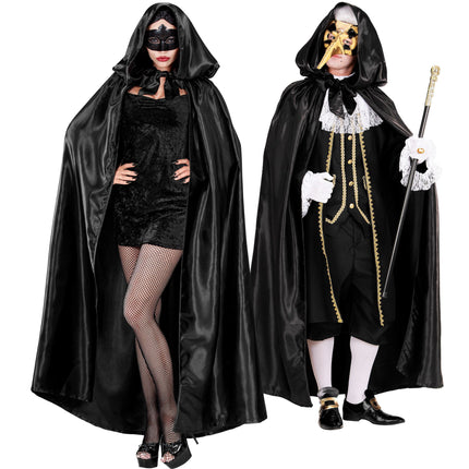 Halloween Cape Schwarz 1.52m