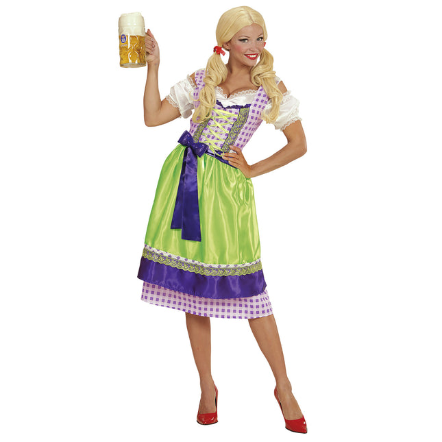 DIRNDL LILA/GRÜN