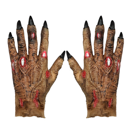 Halloween Handschuhe Zombie