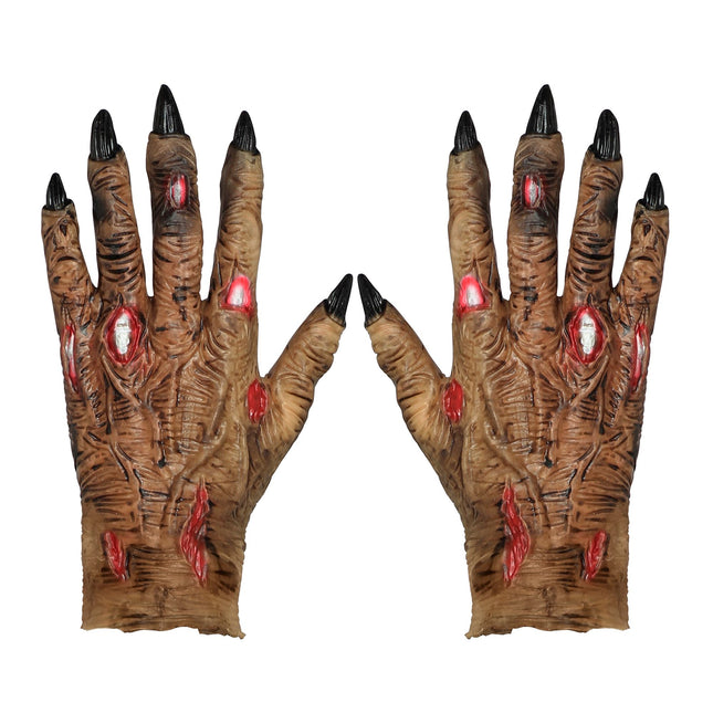 Halloween Handschuhe Zombie