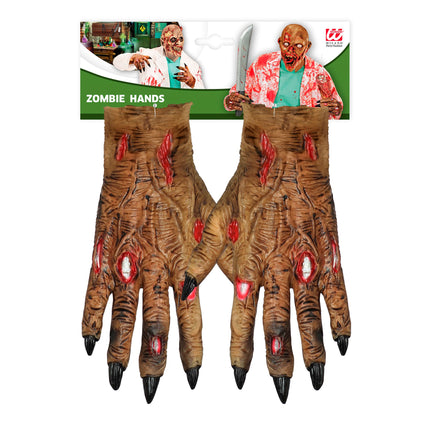 Halloween Handschuhe Zombie