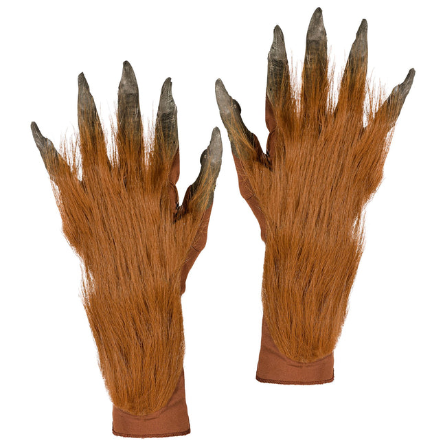 Wolf Handschuhe Braun