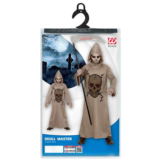Halloween Kostüm Kind Totenkopf Meister