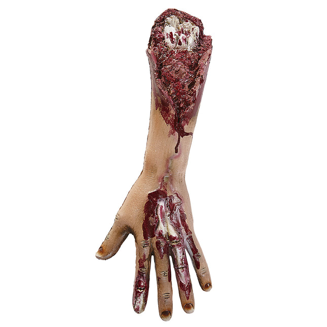 Halloween falscher Arm mit Blut