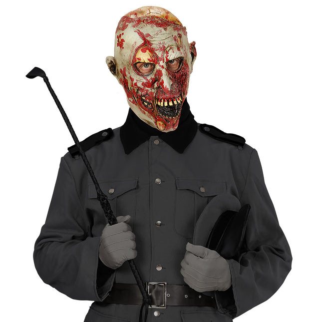 Halloween Maske Blutiger Zombie