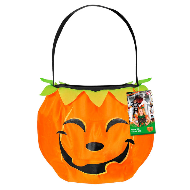 Halloween Tasche Kürbis Plastik