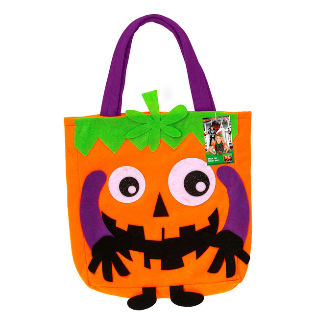 Halloween Tasche Kürbis Monster
