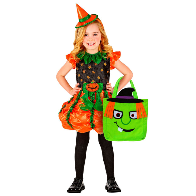 Halloween Tasche Grüne Hexe