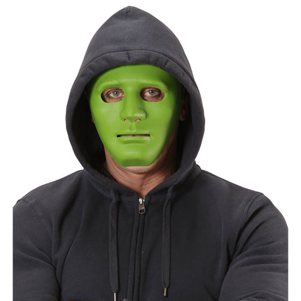 Grüne Maske Anonym