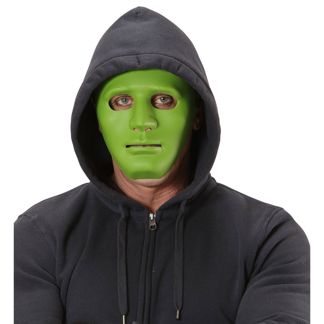 Grüne Maske Anonym