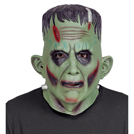 Halloween Maske Grünes Labor Monster