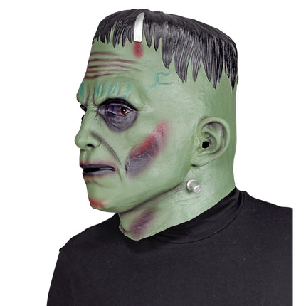 Halloween Maske Grünes Labor Monster